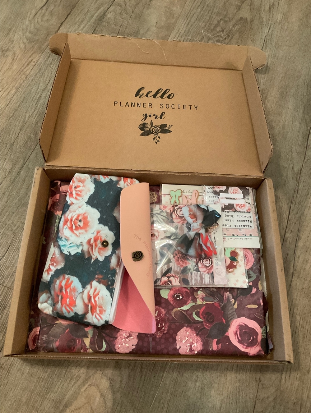 #1 February 2018 kit from The Planner Society